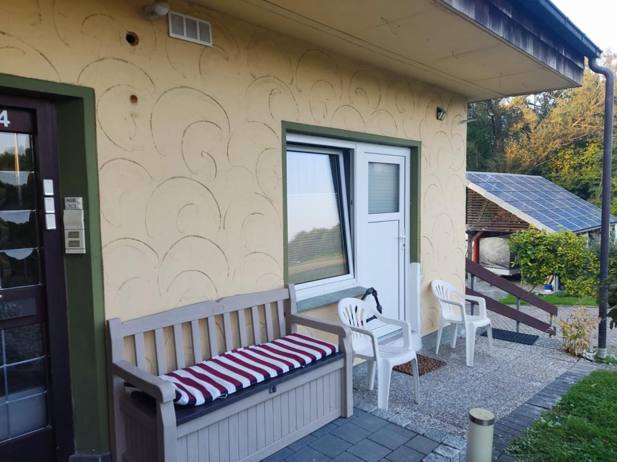 Idylischer Bachplatz Oerlinghausen Bagian luar foto